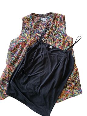 LIZclaiborne Woman 2-pc. Sleeveless Blouse and Cami